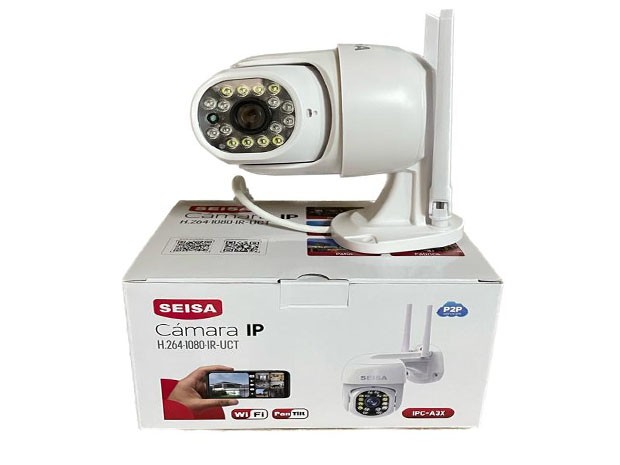 &u+ CAMARA IP WIFI INFRARROJA DOMO 1080P IPC-A3X